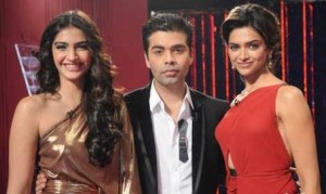 Courting controvery - Deepika and Sonam on KWK