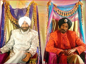 Snoop Dogg and Akshay in Singh King